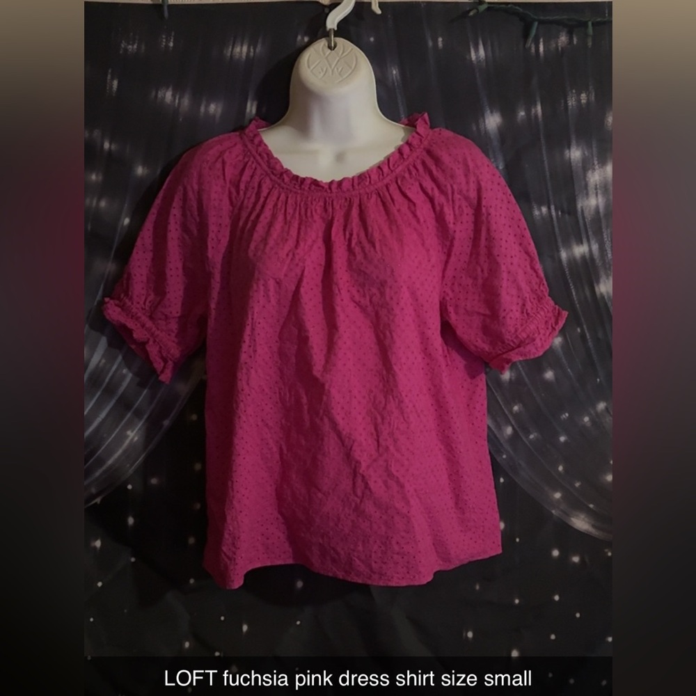LOFT Bright Pink Women's Blouse